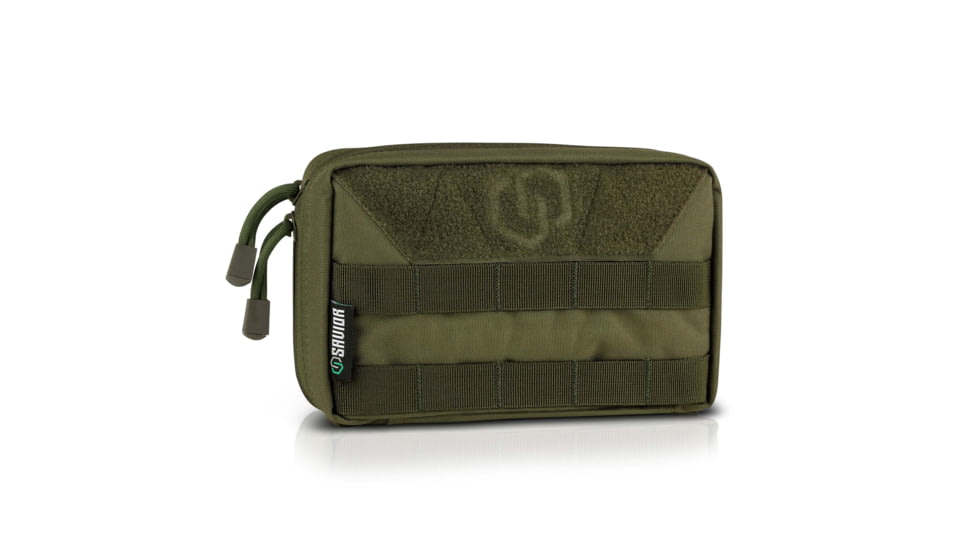 Savior Equipment Molle Style 9x5in Admin Pouch, OD Green, 9in x 5.5in x 2.5in, SP-9X5MOL-ADMIN-OG