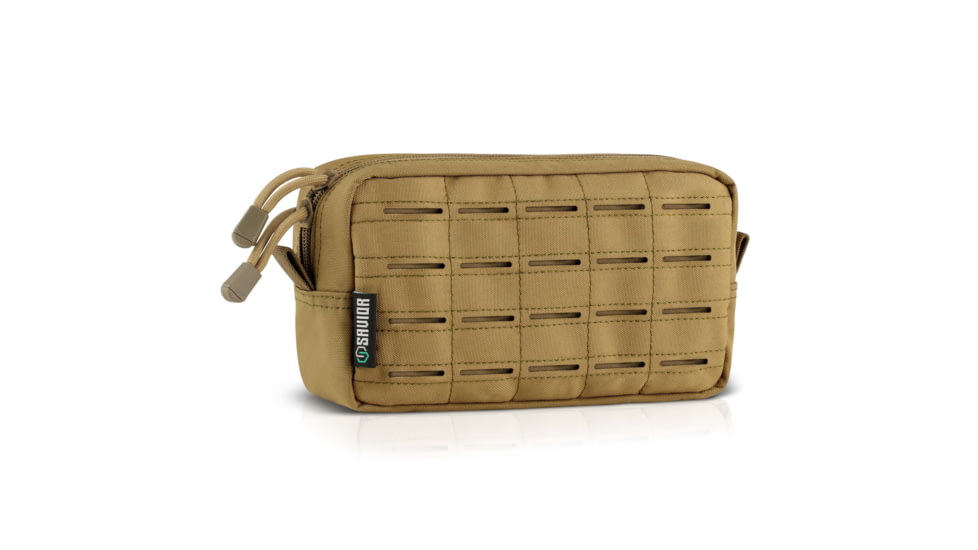 Savior Equipment LCM Style 9x5in Pouch, Tan, 9in x 5in x 3in, SP-9X5LCM-PLAIN-TN
