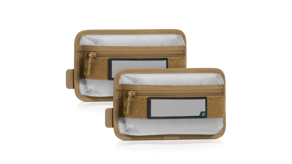 Savior Equipment Core Lite Pouch w/ Hook Backing, 2 Pack, Dark FDE, SP-LCORE9X5-2P-TN