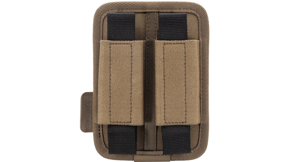 Savior Equipment Double Pistol Mag Holder, Dark FDE, 4.25 x 5.8, MP-TNS-PISX2-TN