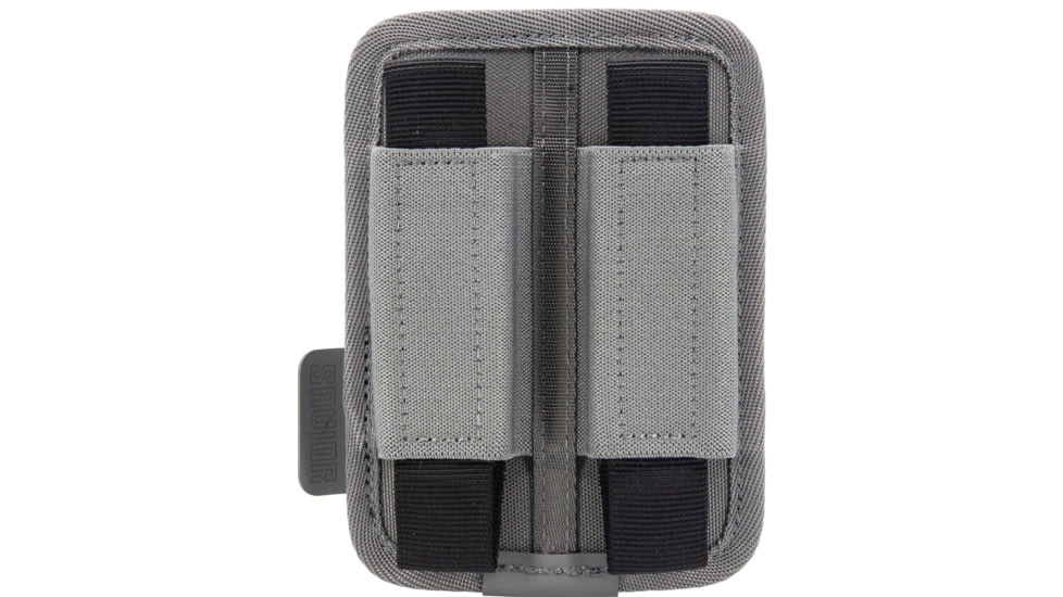Savior Equipment Double Pistol Mag Holder, Gray, 4.25 x 5.8, MP-TNS-PISX2-GS