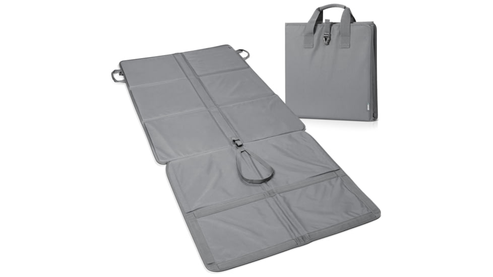 Savior Equipment Folding Shooting Mat, Gray, Full Size - 89in x 41in, Folded - 19.5in x 19in x 3, SM-FOLD-GS