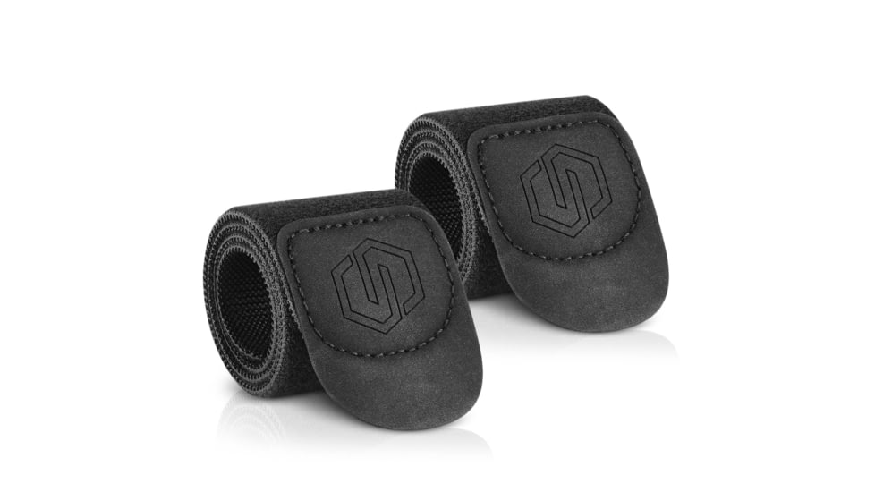 Savior Equipment Hook/Loop Strap, 1.5in, Black, STRAP-150R-2P-BK