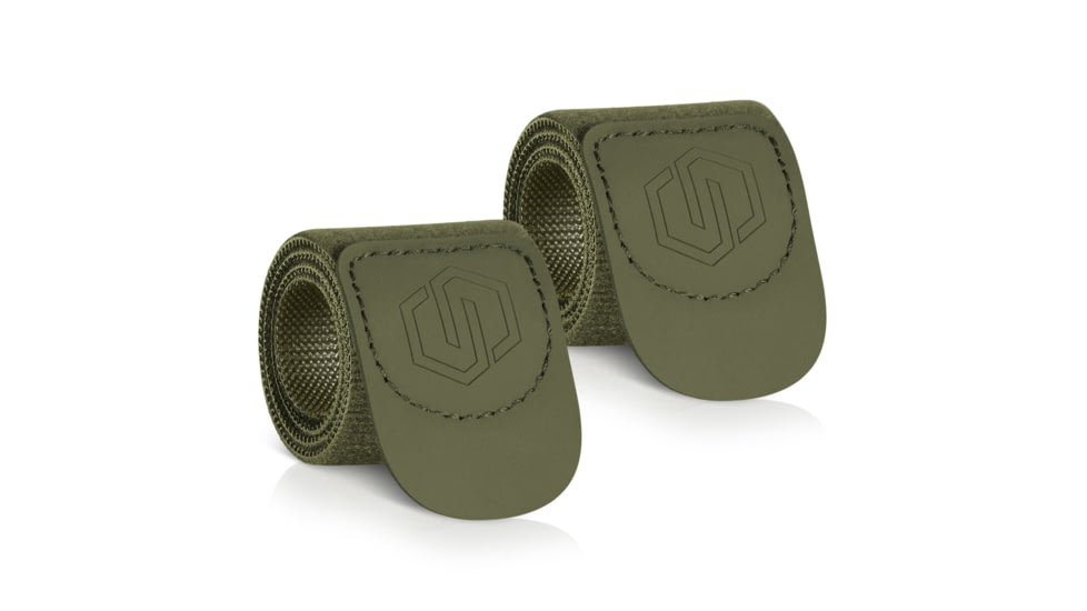 Savior Equipment Hook/Loop Strap, OD Green, 15 L x 1.5 W, STRAP-150R-2P-OG
