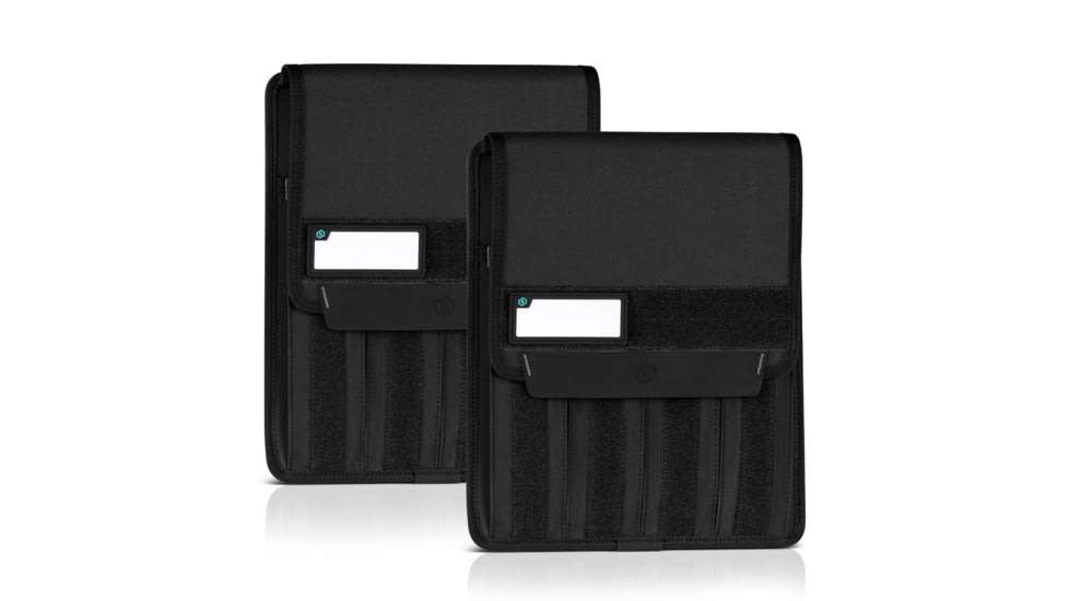 Savior Equipment Mag Buddy Extended Pistol Magazine Pouch, 2 Pack, Black, 12.25in H x 10.75in W, MP-FD-EXTX4-2P-BK