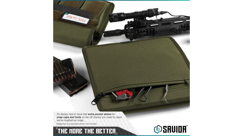 Savior Equipment Mag Buddy, Rifle Magazine Pouch, OD Green, MP-FD-RIFX3-OG