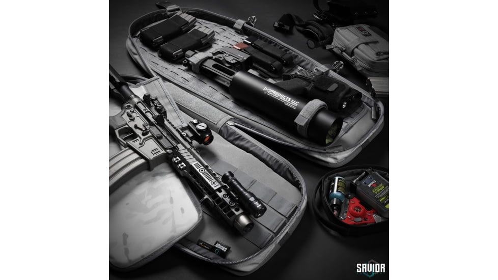 Savior Equipment MULTICAM T.G.B Coffin Covert Single Rifle Case, 34in, Multicam Alpine, RB-COVERT34-SS-MCAL