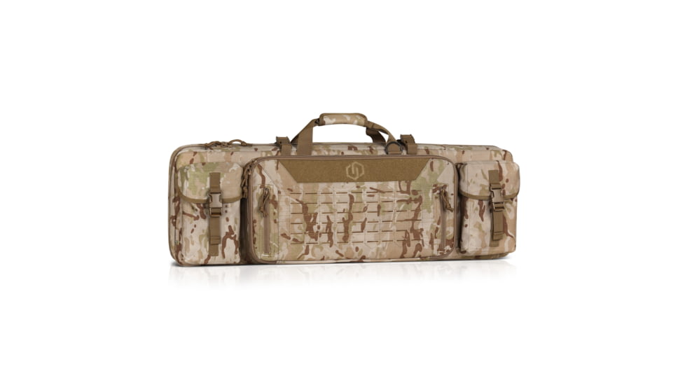 Savior Equipment Multicam Urban Warfare Double Rifle Case, Multicam Arid, 35in L x 12in H, RB-3612DG-VER2-MCID
