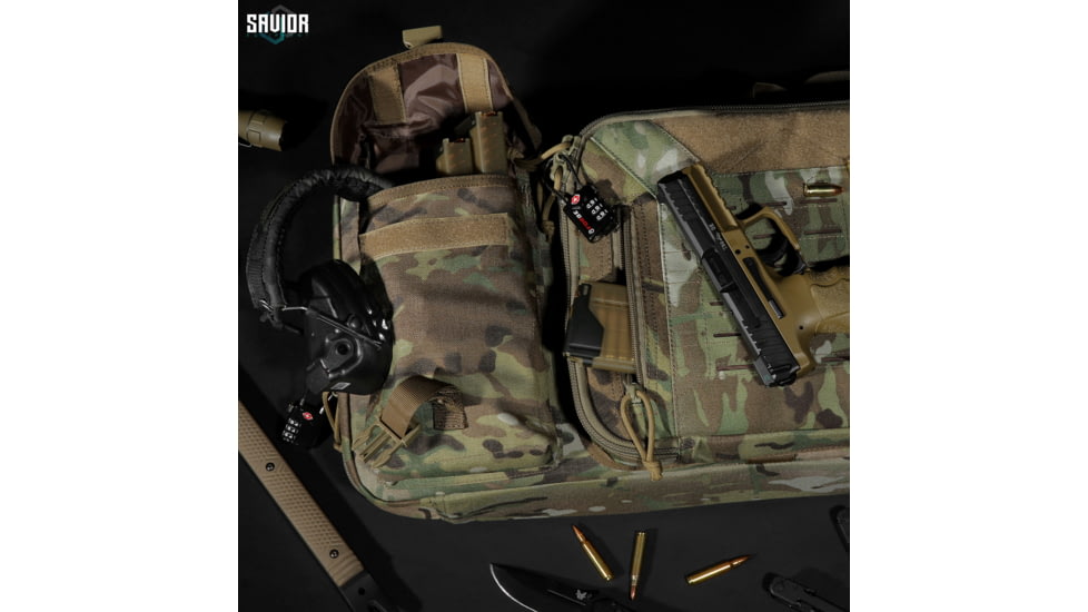 Savior Equipment MULTICAM Urban Warfare Double Rifle Case, 36in, Multicam Original, RB-3612DG-VER2-MCOG