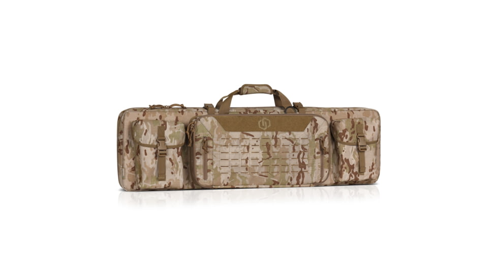 Savior Equipment Multicam Urban Warfare Double Rifle Case, Multicam Arid, 41in L x 12in H, RB-4212DG-VER2-MCID