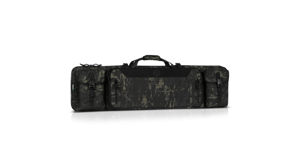Savior Equipment Multicam Urban Warfare Double Rifle Case, Multicam Black, 45in L x 12in H, RB-4612DG-VER2-MCB