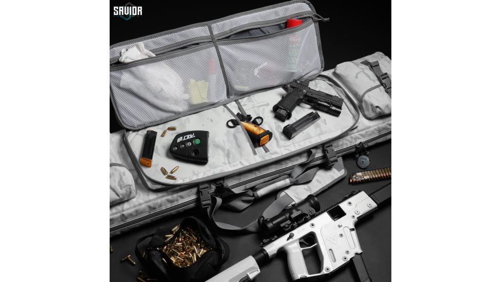 Savior Equipment MULTICAM Urban Warfare Double Rifle Case, 51in, Multicam Alpine, RB-5112DG-VER2-MCAL