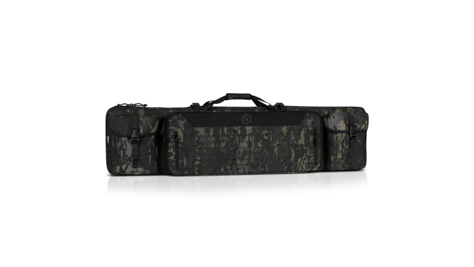 Savior Equipment Multicam Urban Warfare Double Rifle Case, Multicam Black, 51in L x 12in H, RB-5112DG-VER2-MCB