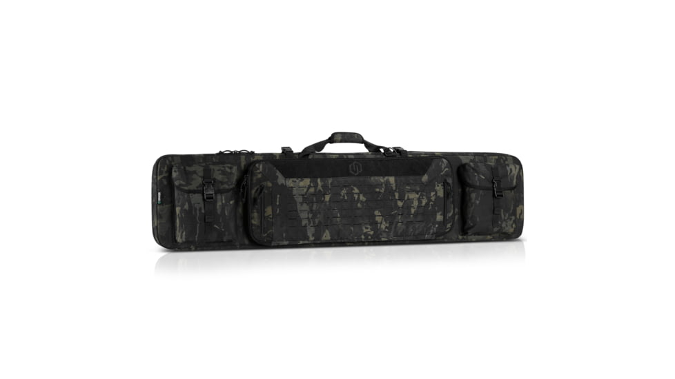 Savior Equipment Multicam Urban Warfare Double Rifle Case, Multicam Black, 54in L x 12in H, RB-5512DG-VER2-MCB