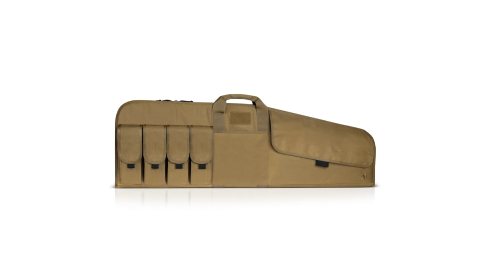 Savior Equipment Patriot Single Single Rifle Case, Dark FDE, 41in L x 7.5-12.5in W, RB-SG42-V1-TN
