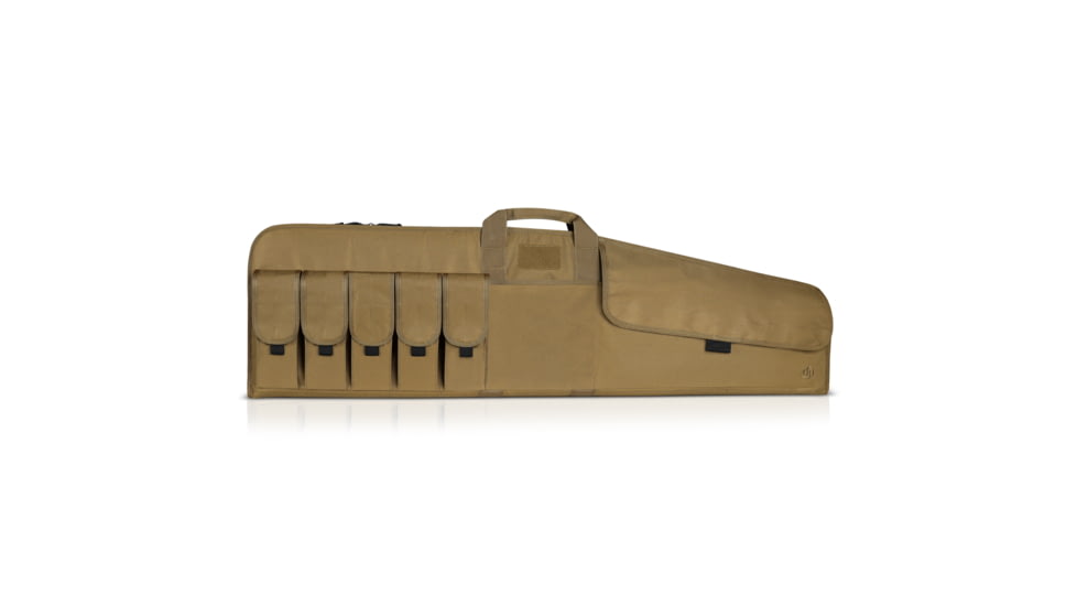 Savior Equipment Patriot Single Single Rifle Case, Dark FDE, 45in L x 7.5-12.5in W, RB-SG46-V1-TN