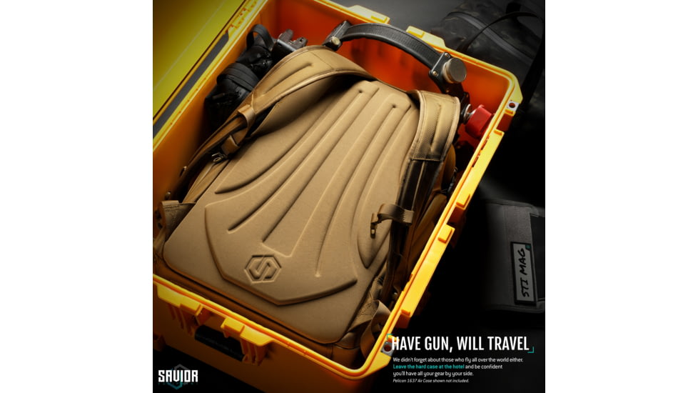 Savior Equipment PRO S.E.M.A Competition Backpack, Dark FDE, 16 x 21 x11, BP-SEMAXL-PRO-TN