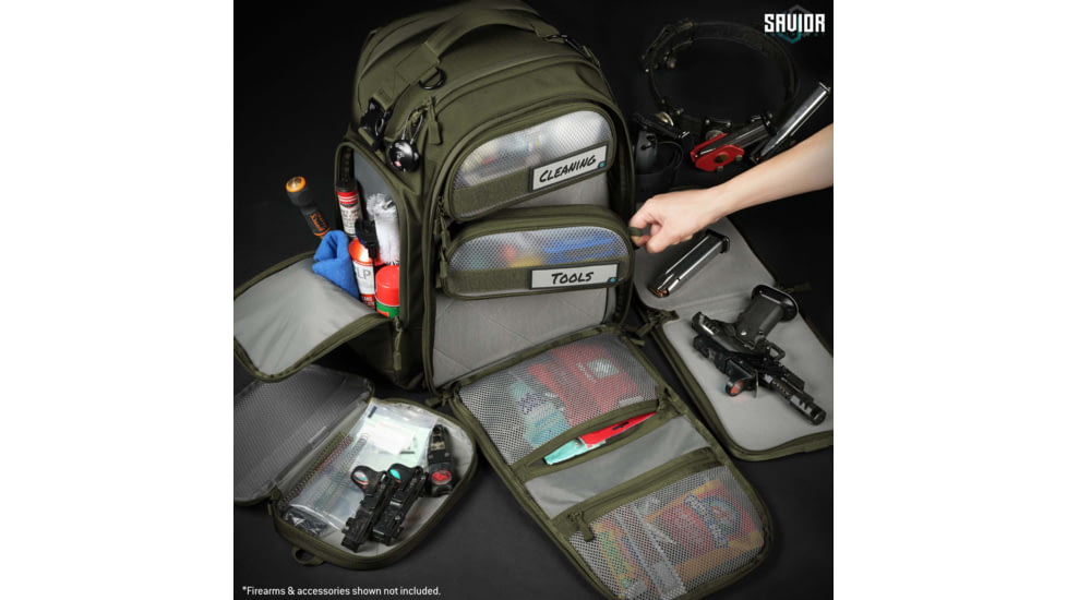 Savior Equipment Pro Sema Dump Pouch, 2 Pack, OD Green, 11x7in, SP-PCORE11SEV-2P-OG