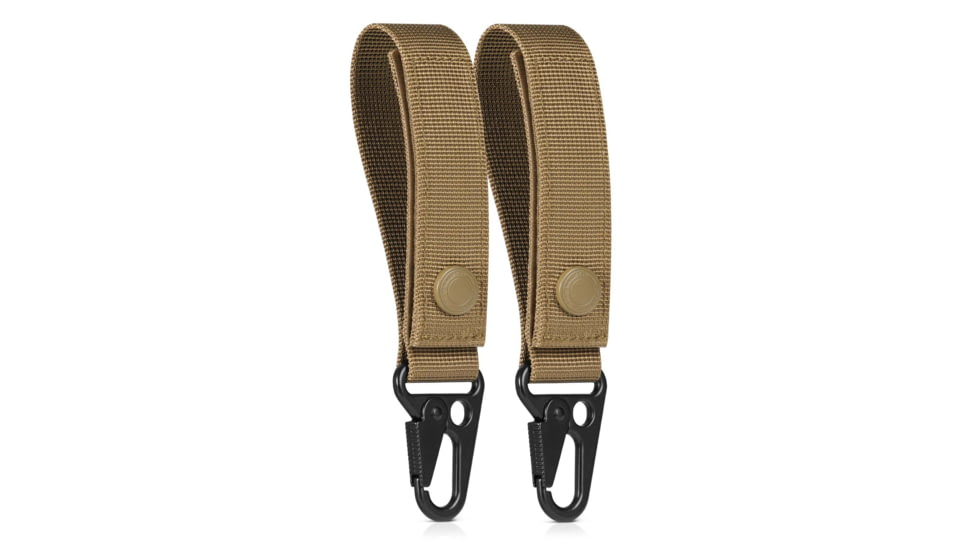 Savior Equipment Pro Sema Strap w/ Carabiner, Dark FDE, STRAP-CRIG-2P-TN