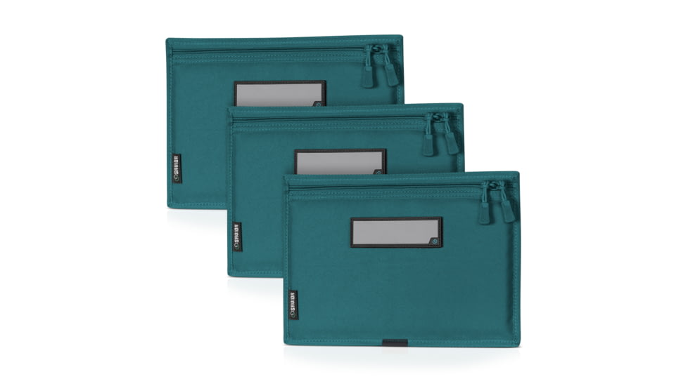 Savior Equipment Replacement Pistol Sleeve for Specialist Range Bag - 3 Pack, Savior Teal, 12.25 x 8.75 x 0.5, HC-RA3GUN-SPARE-3PC-TE
