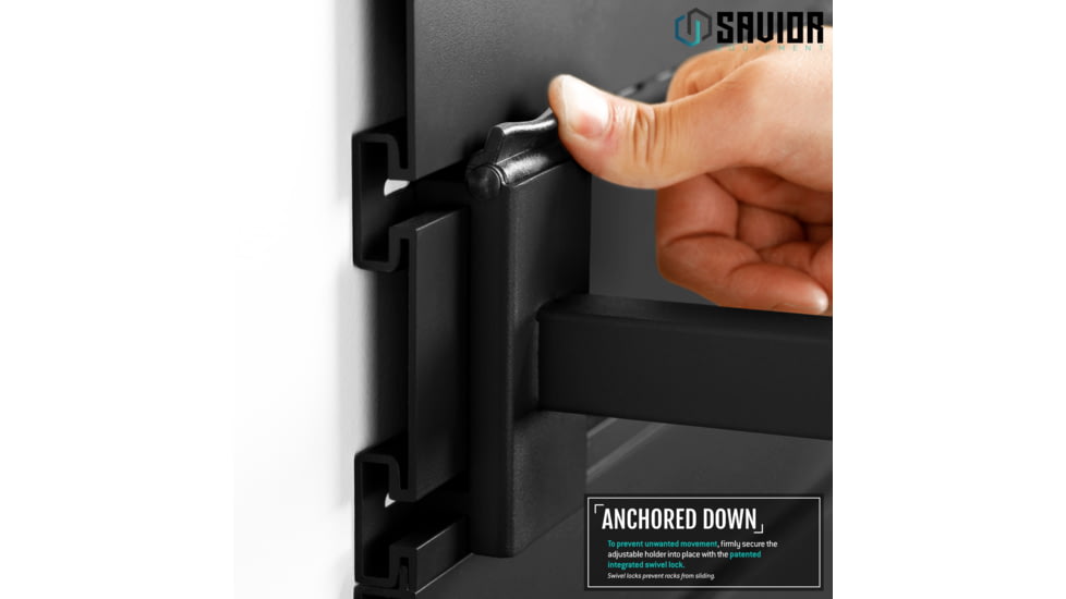 Savior Equipment Adjustable Pistol Hanger w/ Double Hook