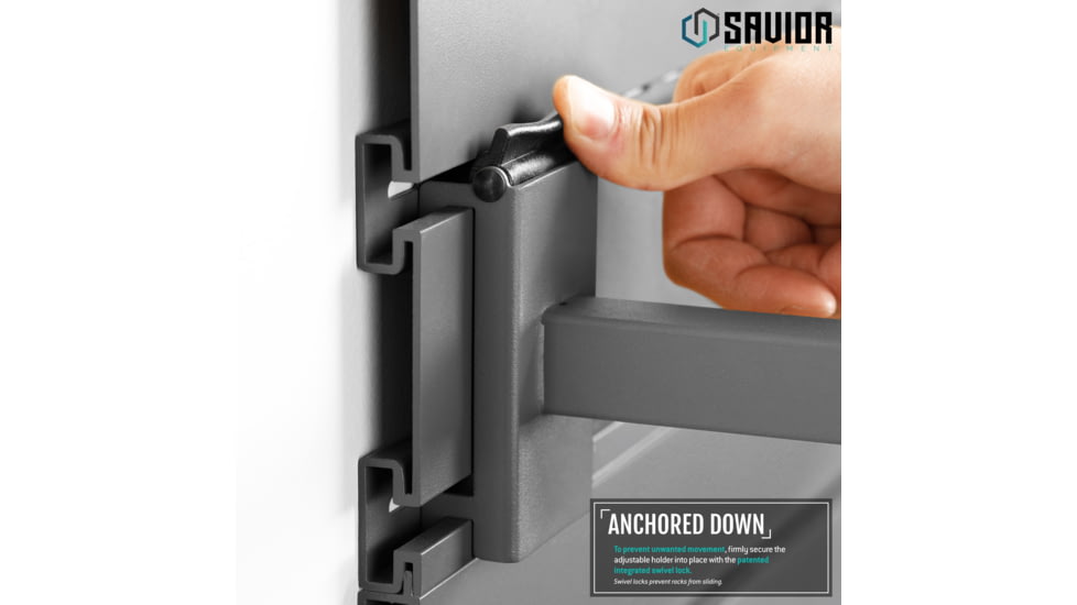 Savior Equipment Adjustable Pistol Hanger w/ Double Hook