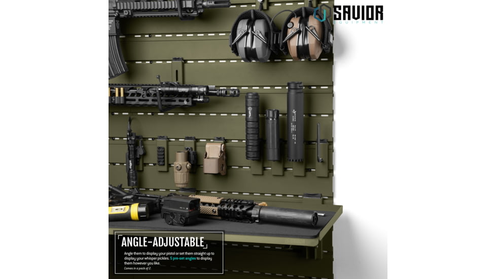 Savior Equipment Adjustable Rod for Pistol/Suppressor, 2-Pack