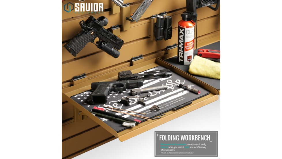 Savior Equipment Folding Table/Workbench, 17 in