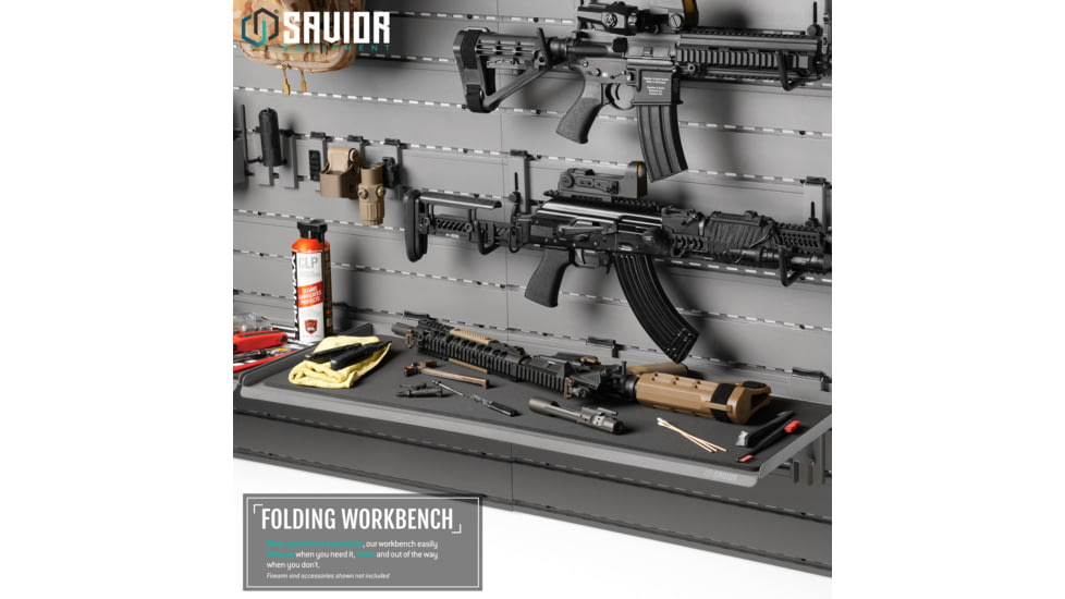 Savior Equipment Folding Table/Workbench, 36 in