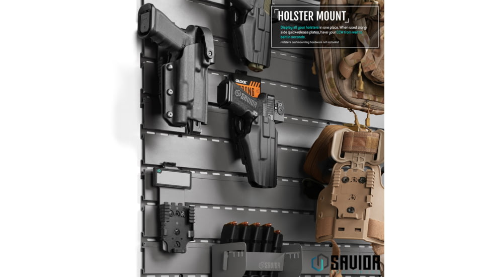 Savior Equipment Holster Mount, 2-Pack