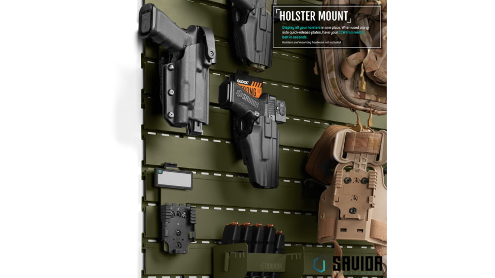 Savior Equipment Holster Mount, 2-Pack