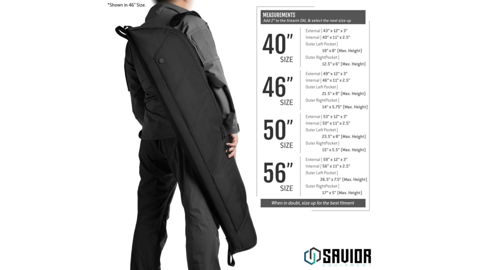 Savior Equipment SCOUT Single Hunting Rifle Case