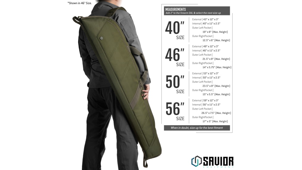 Savior Equipment SCOUT Single Hunting Rifle Case