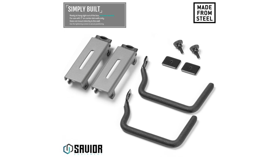 Savior Equipment Wall Rack System Attachments Rifle Hooks