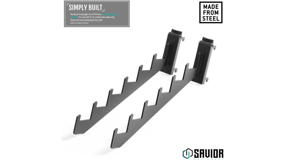 Savior Equipment WRS Attachments - Clothes Rack and Slant Arm