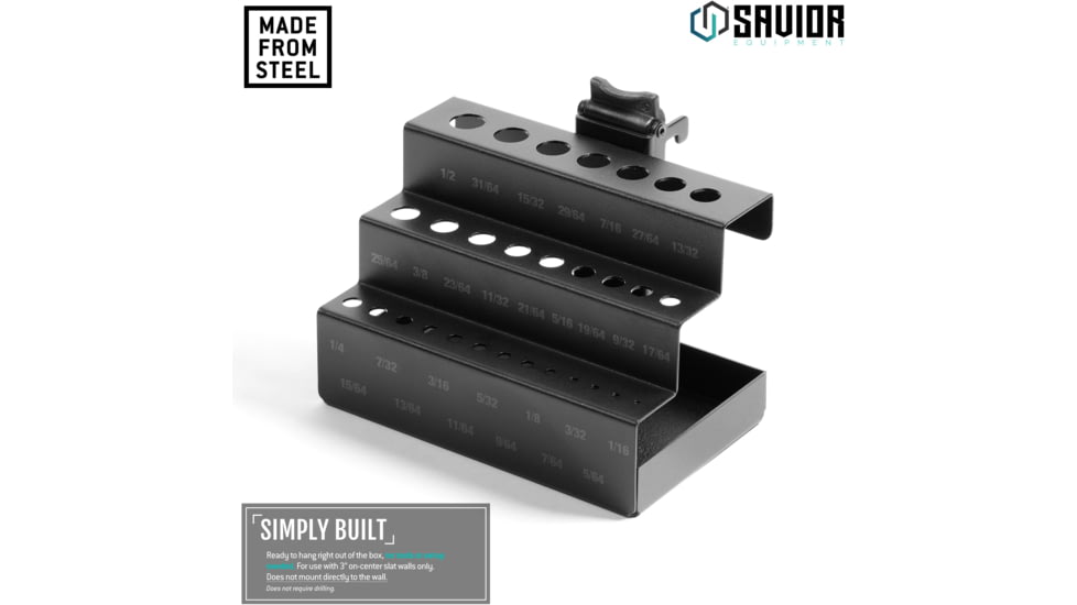Savior Equipment WRS Attachments - Drill Bit Rack