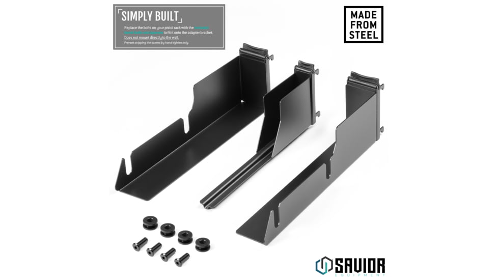 Savior Equipment WRS Attachments - Pistol Rack Bracket/Holder