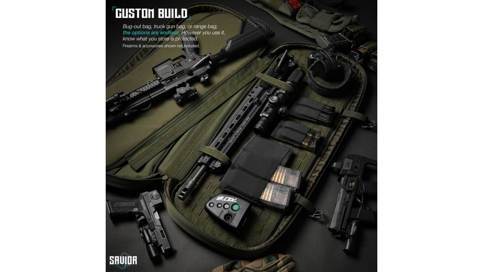 Savior Equipment Specialist Covert Single Rifle Case, 30in, OD Green, RB-SGSPORT30-WS-OG