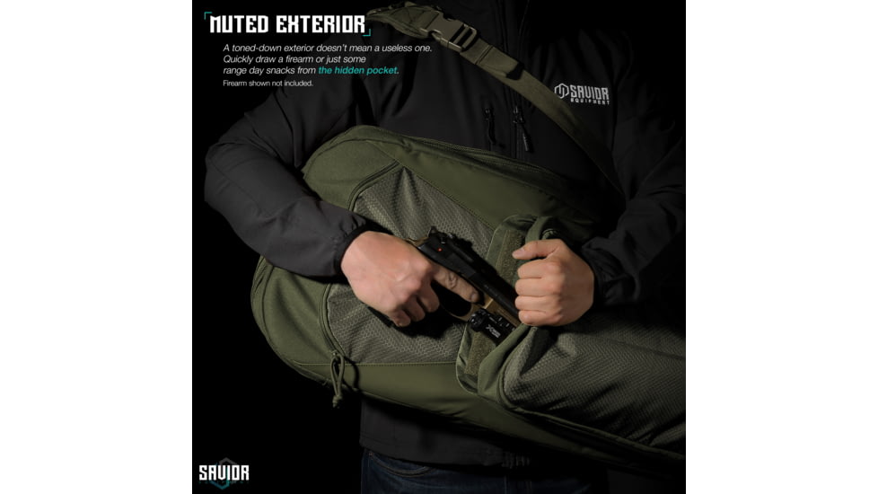 Savior Equipment Specialist Covert Single Rifle Case, 30in, OD Green, RB-SGSPORT30-WS-OG