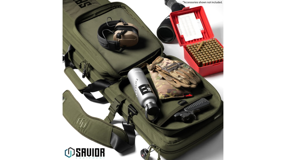Savior Equipment Specialist LRP Single Rifle Case, 47in, OD Green, 47 L x 12.5 H x 3.5 W, RB-SG47-LRP-WS-OG
