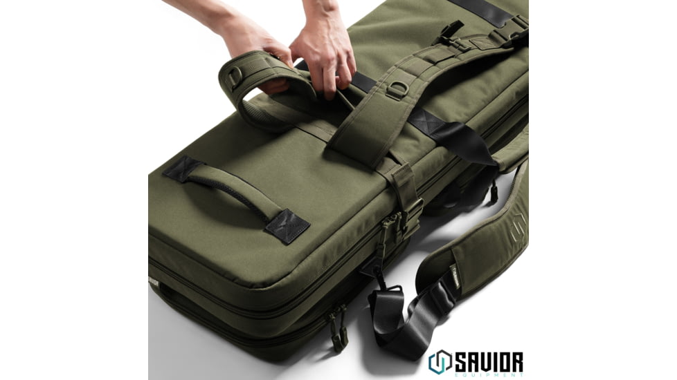 Savior Equipment Specialist LRP Single Rifle Case, 47in, OD Green, 47 L x 12.5 H x 3.5 W, RB-SG47-LRP-WS-OG