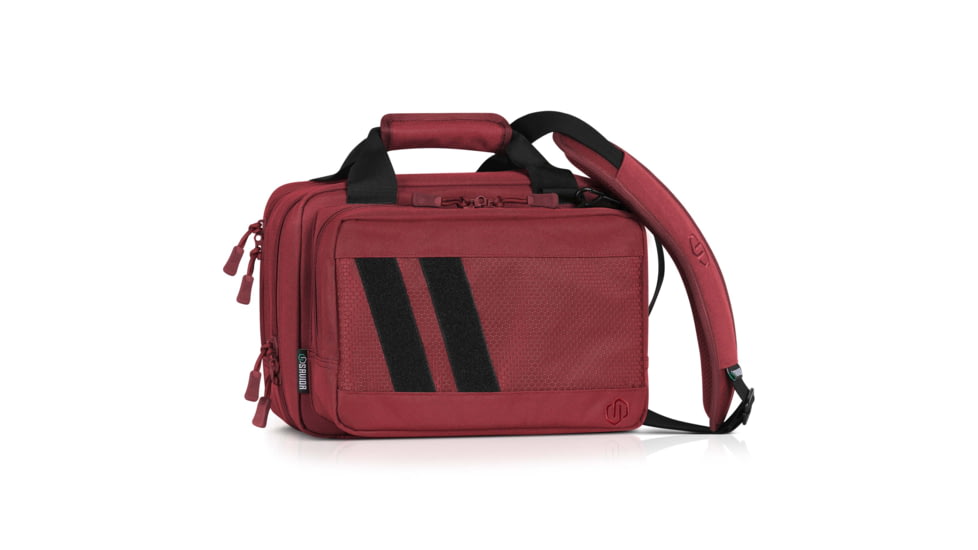 Savior Equipment Specialist Pistol Mni Range Bag, Sedona Red, 13in L x 9in H x 8in W, RA-DGSPWS-MINI-RD