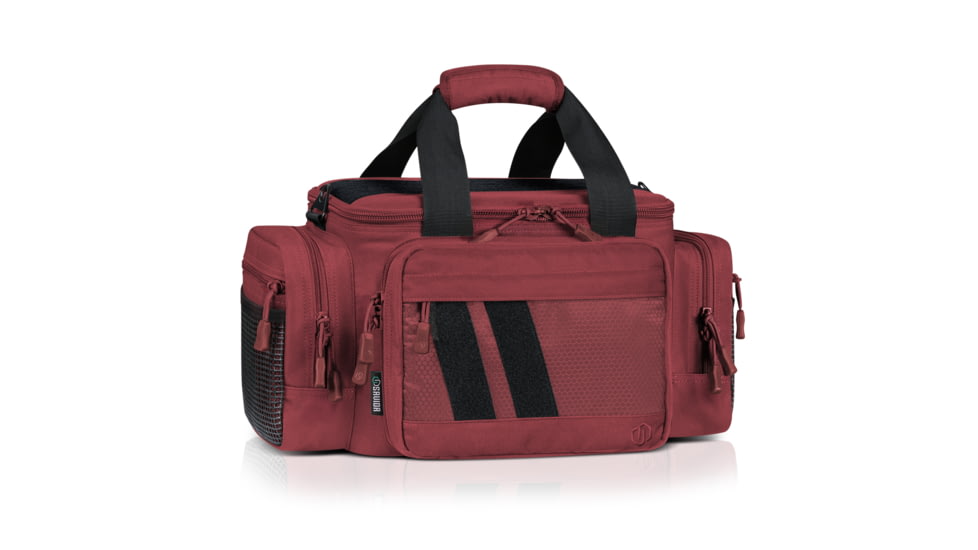 Savior Equipment Specialist Pistol Range Bag, Sedona Red, 18.5 L x 9 H x 12 W, RA-3GUN-WS-RD