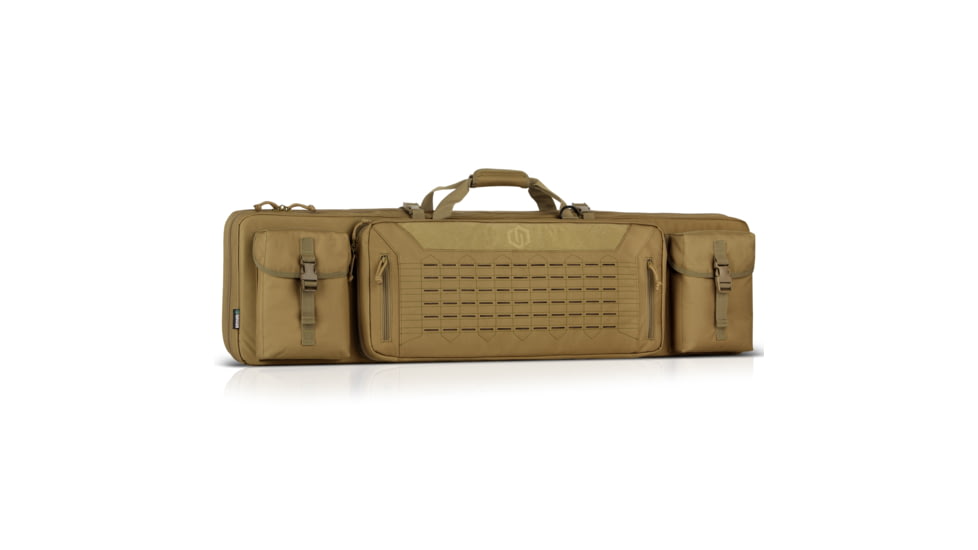 Savior Equipment Urban Warfare Double Rifle Case, Dark FDE, 51in L x 12in H, RB-5112DG-VER2-TN