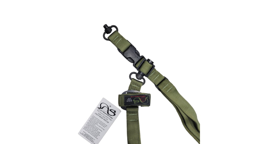 Savvy Sniper QUAD Sling, Quick Detach, Olive Drab Green, QUADQDO