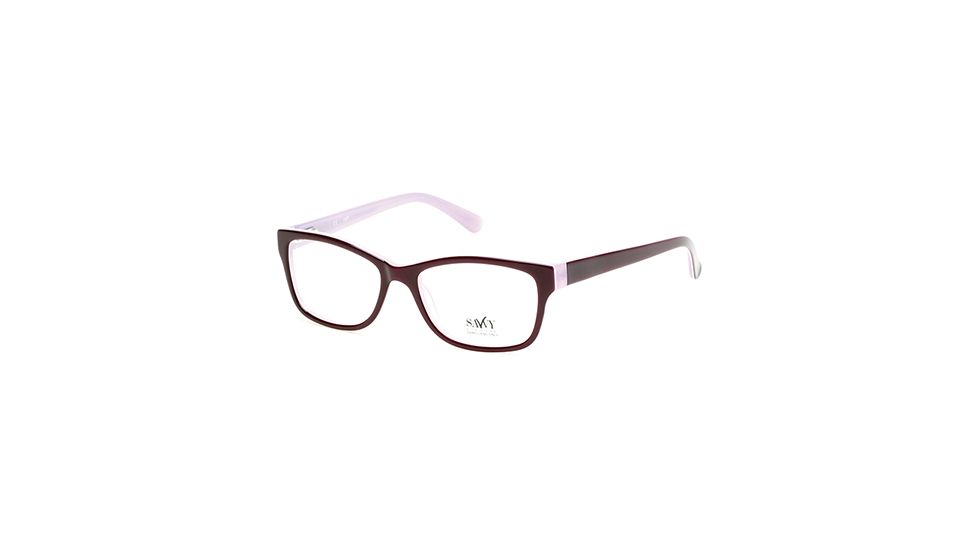 Savvy SV0403 Eyeglass Frames - Bordeaux Frame Color