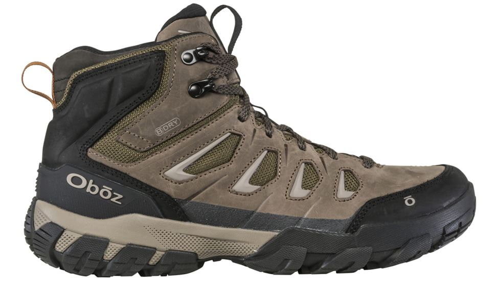 Oboz Sawtooth X Mid B-DRY Shoes - Men's, Medium, Canteen, 9.5, 24001-Canteen-Medium-9.5