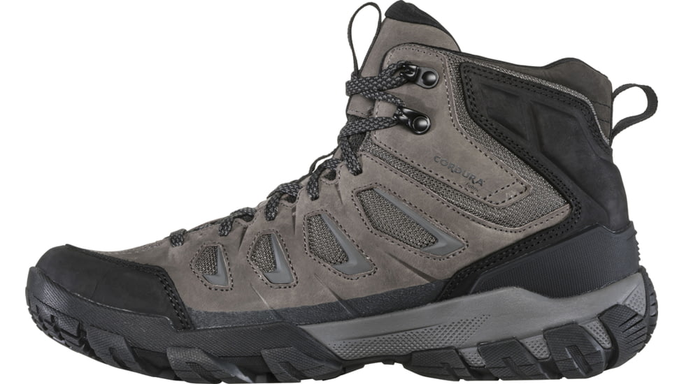 Oboz Sawtooth X Mid B-DRY Shoes - Men's, Wide, Charcoal, 8, 24001-Charcoal-Wide-8