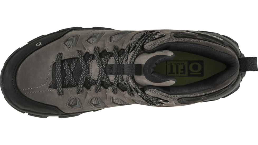 Oboz Sawtooth X Mid B-DRY Shoes - Men's, Wide, Charcoal, 8, 24001-Charcoal-Wide-8