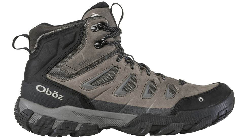 Oboz Sawtooth X Mid B-DRY Shoes - Men's, Wide, Charcoal, 8, 24001-102-8-Wide